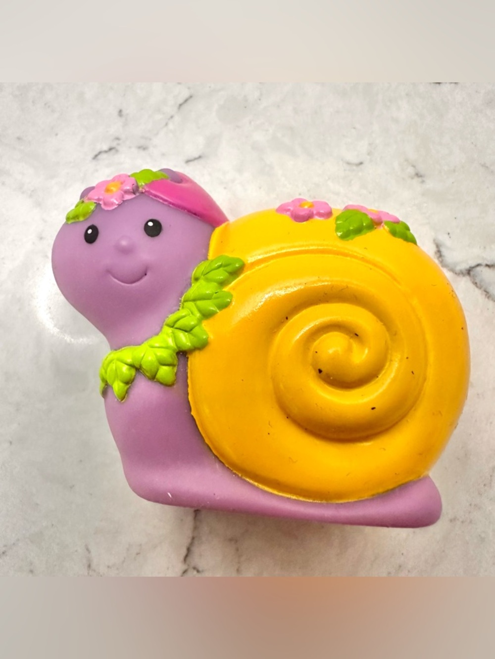 RARE Hard to Find 2009 Fisher Price Little People Snail Fairy Treehouse HTF